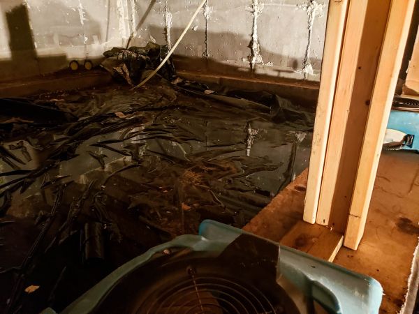 Cost of Crawlspace Water Cleanup in Plymouth